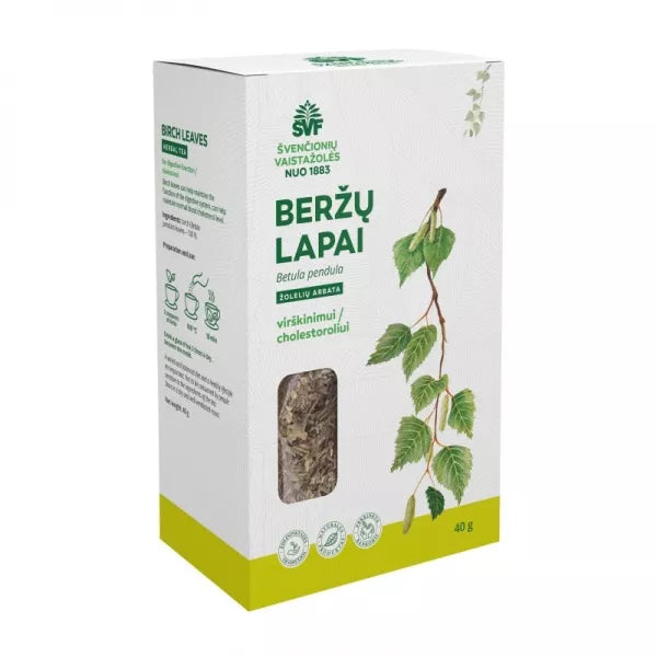 ŠVF arbata BERŽŲ LAPAI, 40 g