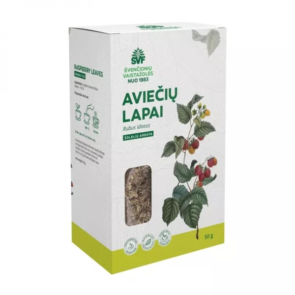ŠVF žolelių arbata AVIEČIŲ LAPAI, 50 g
